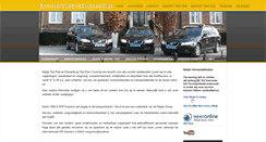 Desktop Screenshot of kleijertaxi.nl